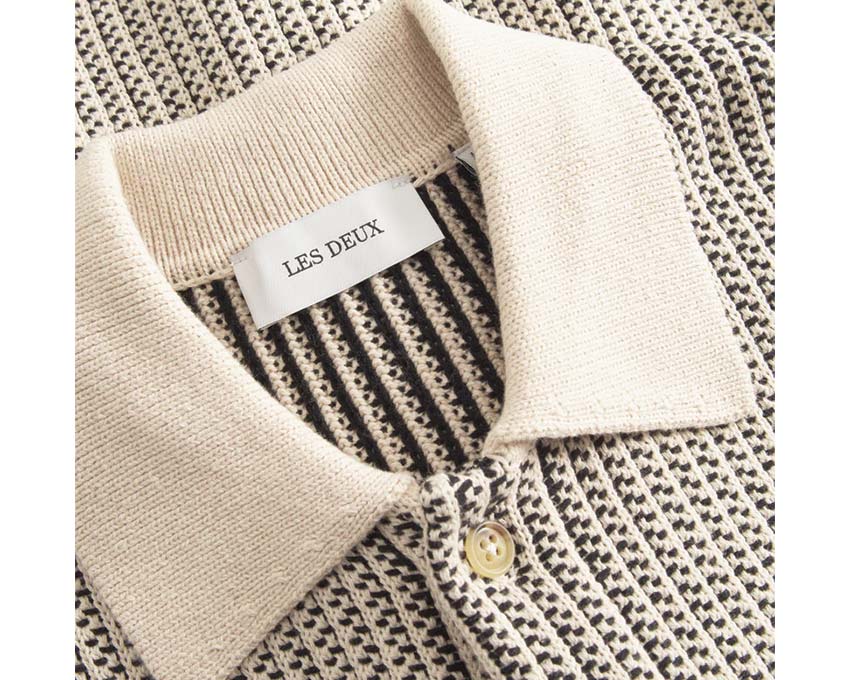 Les Deux Easton Knitted SS Shirt