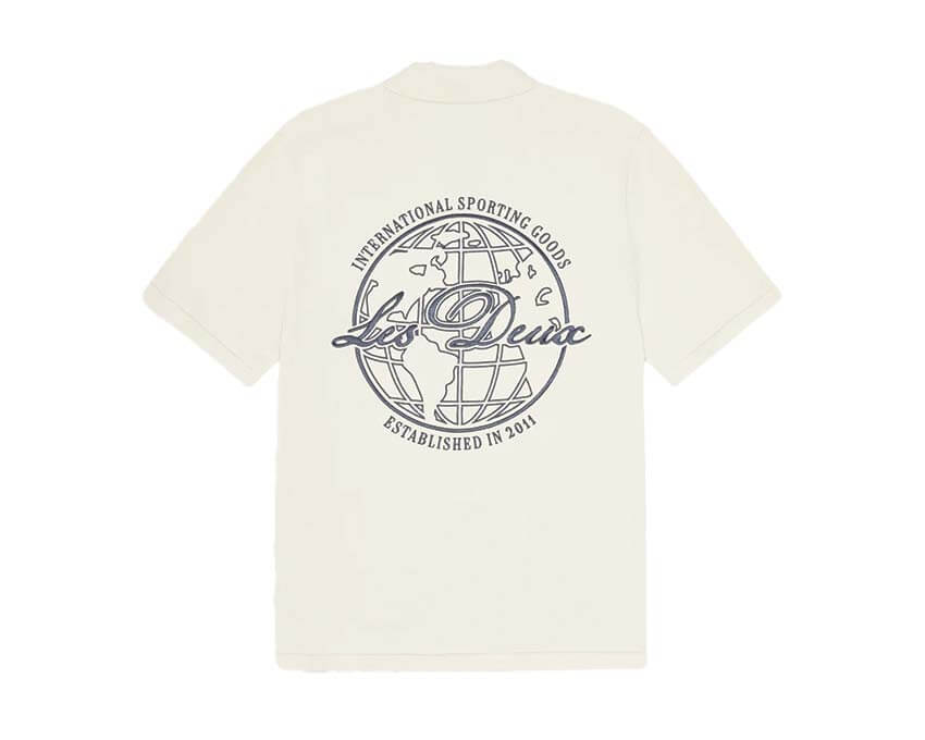 Les Deux Emmett Globe Knitted SS Shirt