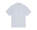 Les Deux Lukas Stripe Cotton Linen SS Shirt