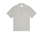 Les Deux Lukas Stripe Cotton Linen SS Shirt