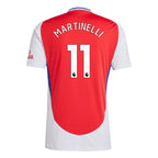 Arsenal 24/25 Home Jersey Official Jerseys adidas Red S MARTINELLI # 11