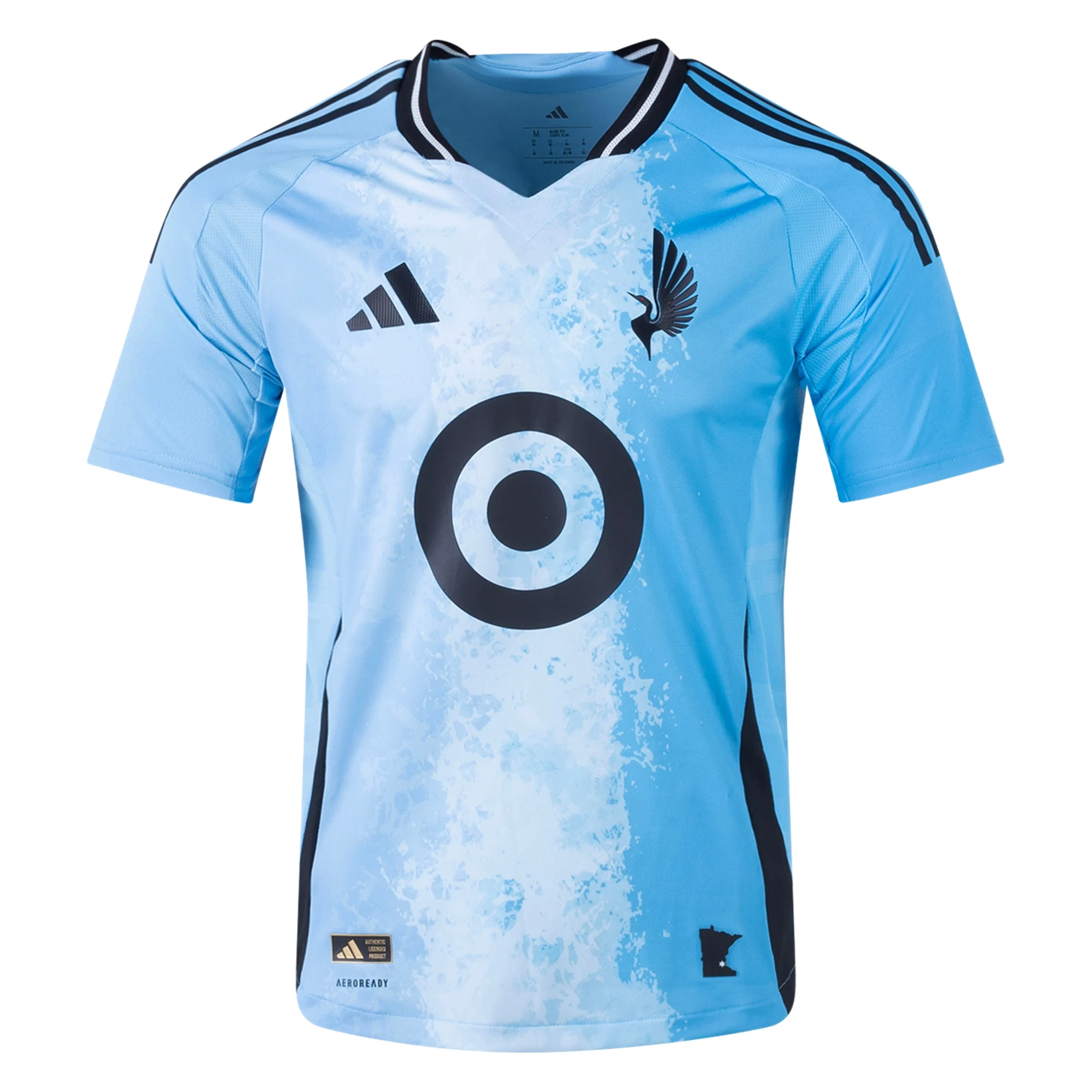 adidas Minnesota United Authentic Samuel Shashoua Away Jersey 25/26 (Zenith Blue)
