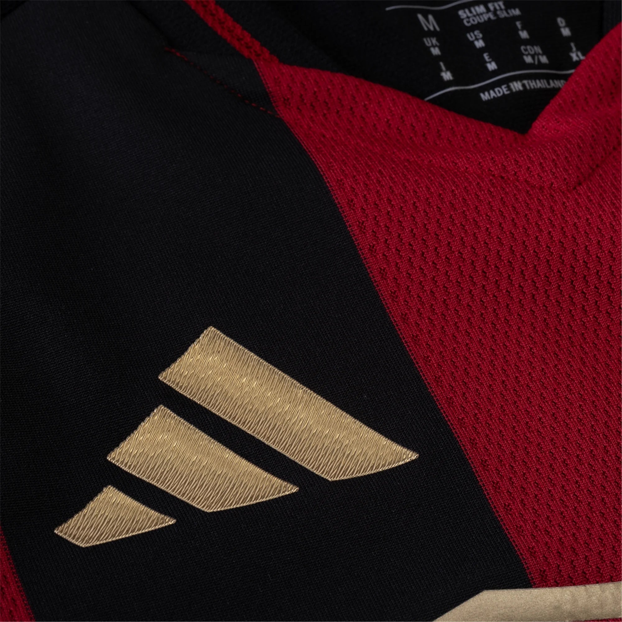 adidas Tristan Muyumba Atlanta United Authentic Home Jersey w/ MLS Patches 25/26 (Red/Black)