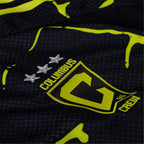 adidas Amar Sejdić Columbus Crew Authentic Away Jersey w/ MLS Patches 25/26 (Black/Yellow)