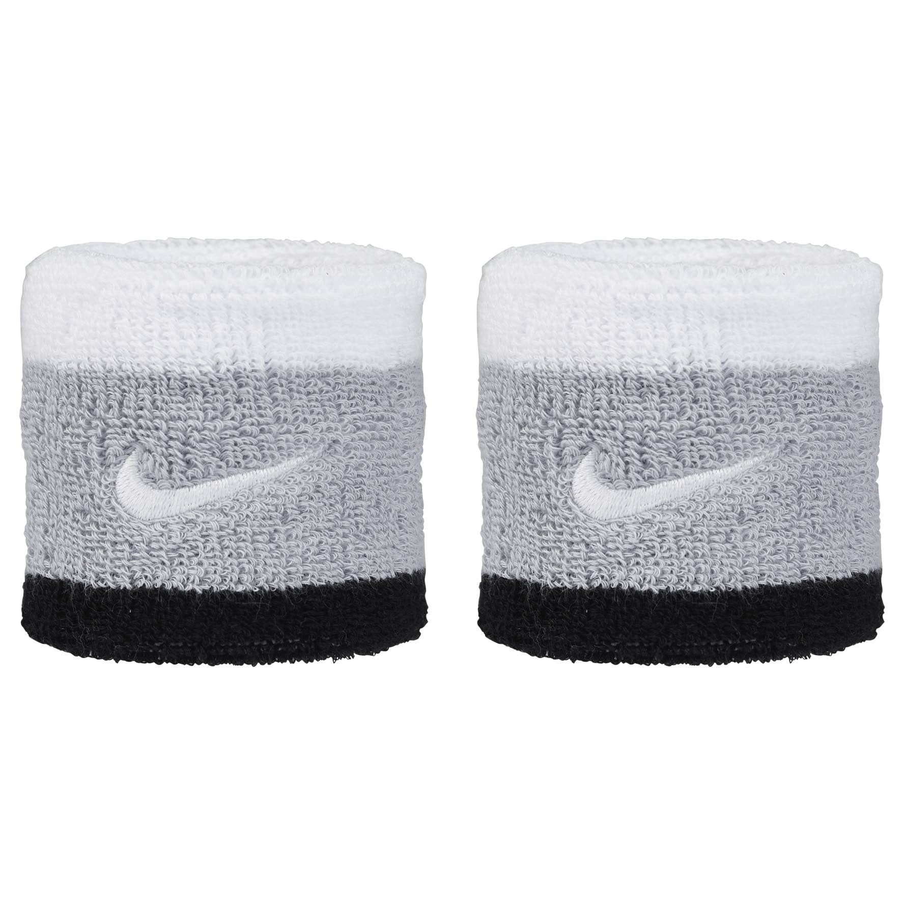 Nike Swoosh Wristband Wristbands Nike Grey ONE SIZE 