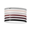 Nike Swoosh Sport Headbands Tipped 6PK Headbands Nike Beige ONE SIZE 