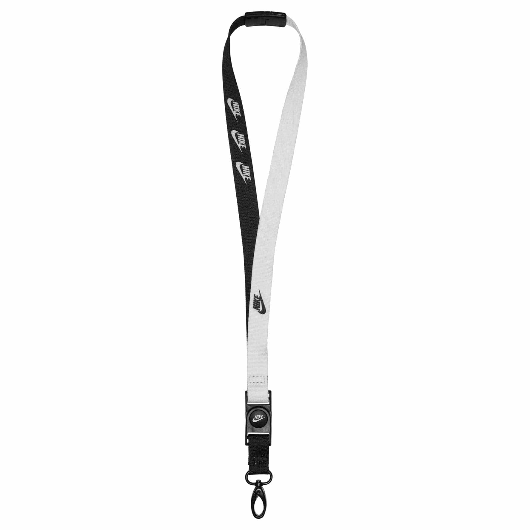 Nike Premium Lanyard Printed Lanyards Nike White 