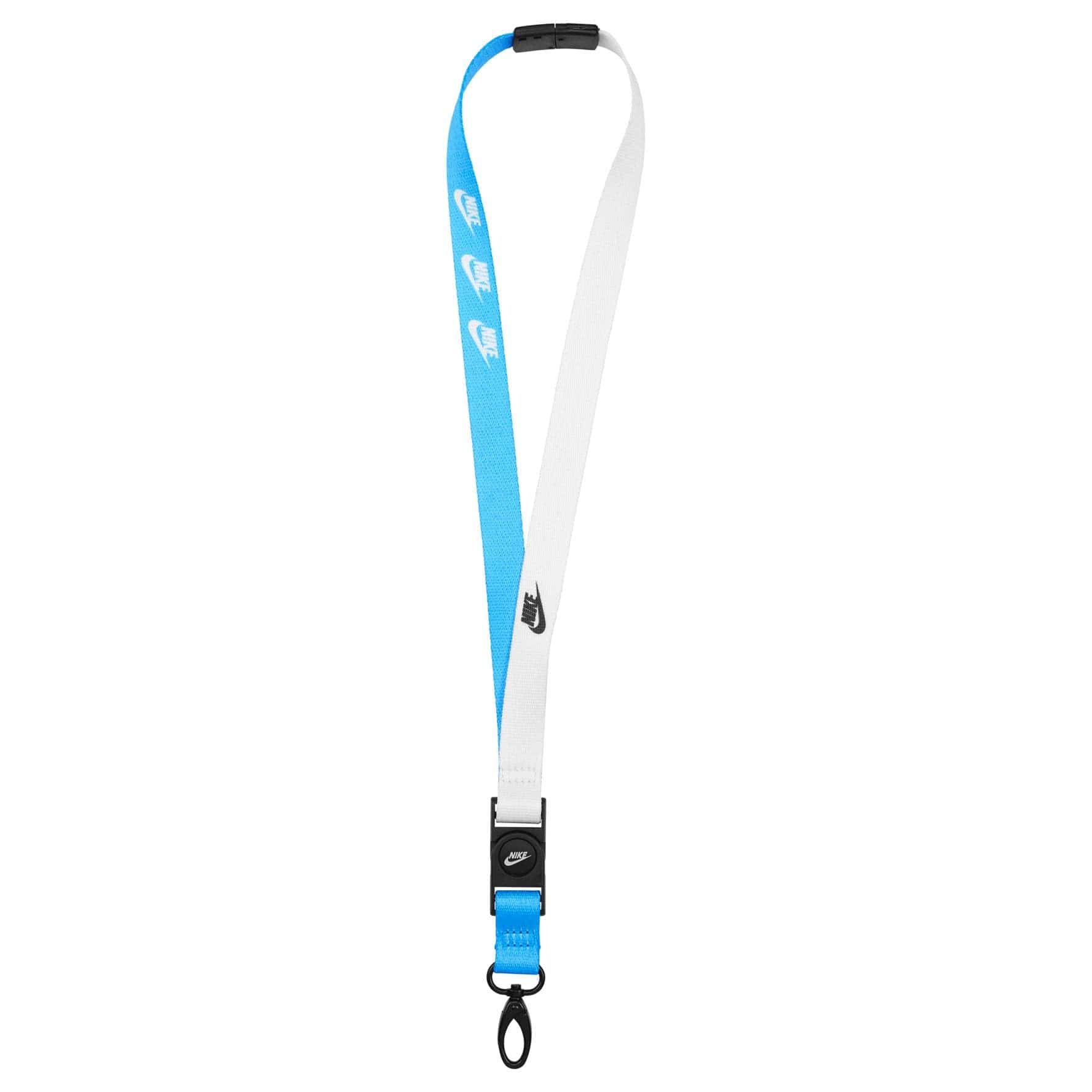 Nike Premium Lanyard Printed Lanyards Nike Blue 