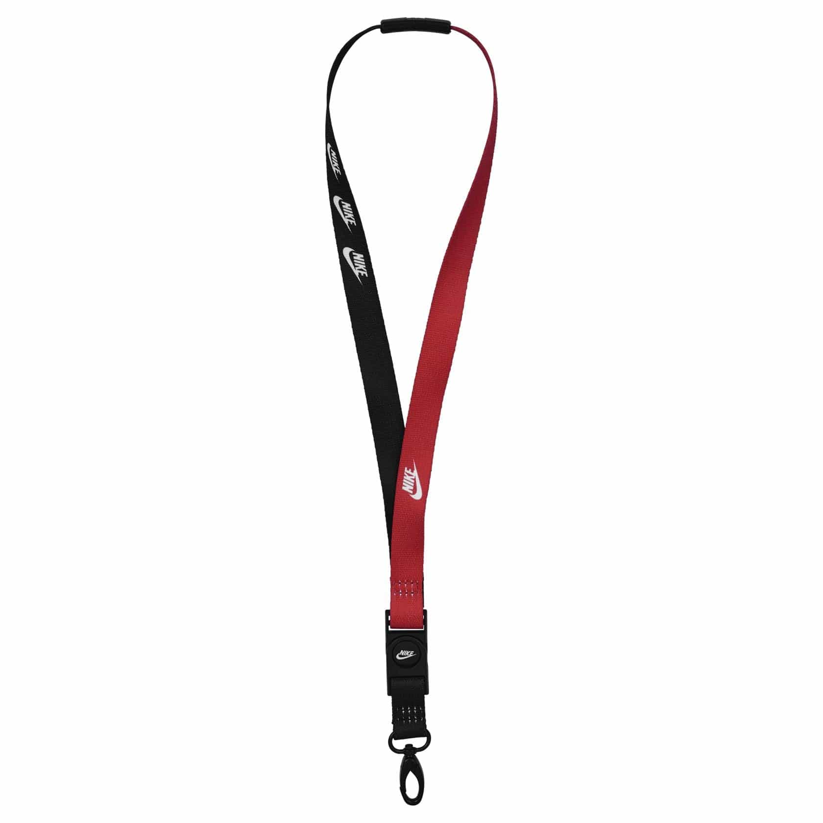 Nike Premium Lanyard Printed Lanyards Nike Red 