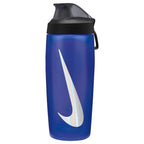 Nike Refuel Water Bottle Locking Lid 18 OZ Water Bottles Nike Navy 
