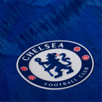 Nike Chelsea Authentic Home Jersey 25/26 w/ Champions League Patches 496 (Rush Blue/White/Speed Red)