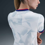 Nike Womens USA 25/26 Home 4 Star Match Authentic Jersey 101 (White/Rush Blue/Challenge Red)