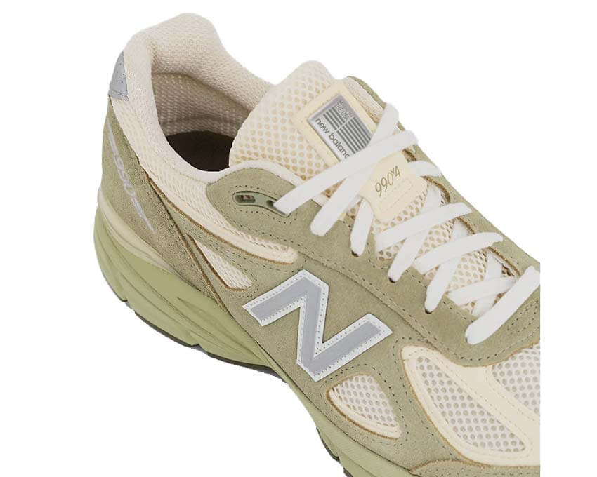 New Balance 990v4 Made in USA "Olive Leaf"