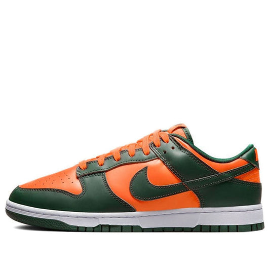 Nike Dunk Low 'Miami Hurricanes'