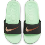 Nike Kawa Kids' Slide Sandals Slides Nike Black / Green 11C 