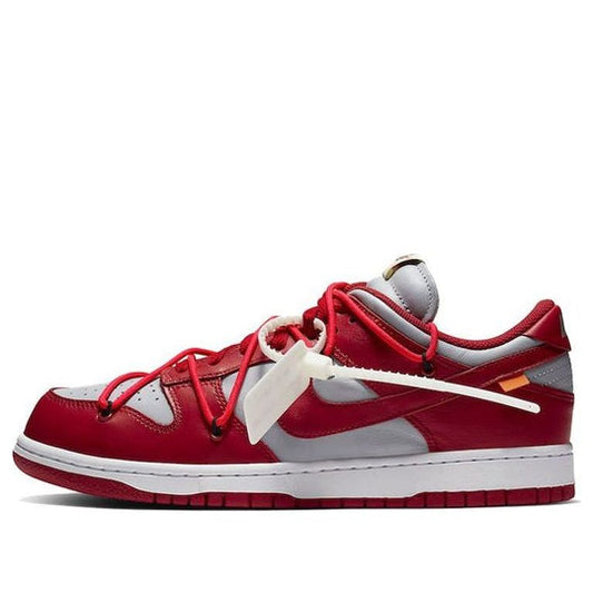 Off-White x Dunk Low 'University Red'