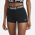 Nike Pro Women's Shorts 3" Training Shorts Nike Black / White 2XS 