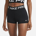 Nike Pro Women's Shorts 3" Training Shorts Nike Black / White 2XS 