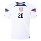 Nike United States Authentic Match Balogun Home Jersey 22/23 (White/Loyal Blue)