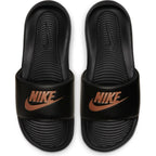 Women's Nike Victori One Slides Nike Black / Bronze 5 