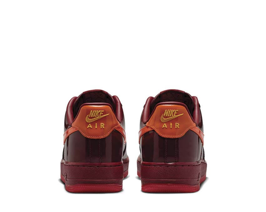Nike Air Force 1 Low QS Patent Leather "Dark Team Red"