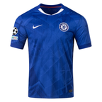 Nike Chelsea Home Jersey 25/26 w/ Champions League Patches (Rush Blue/White/Speed Red)