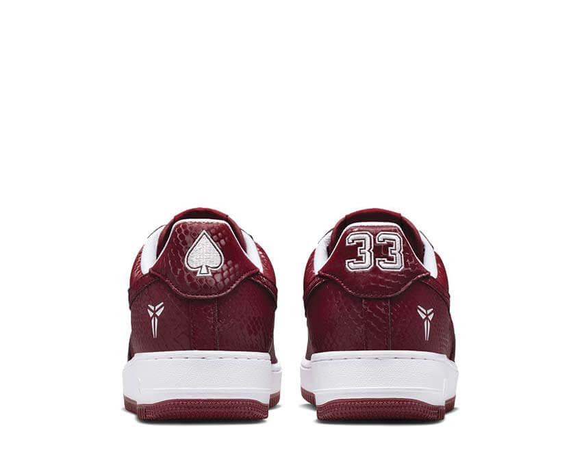 Nike x Kobe Air Force 1 Low "Forever Team Red"