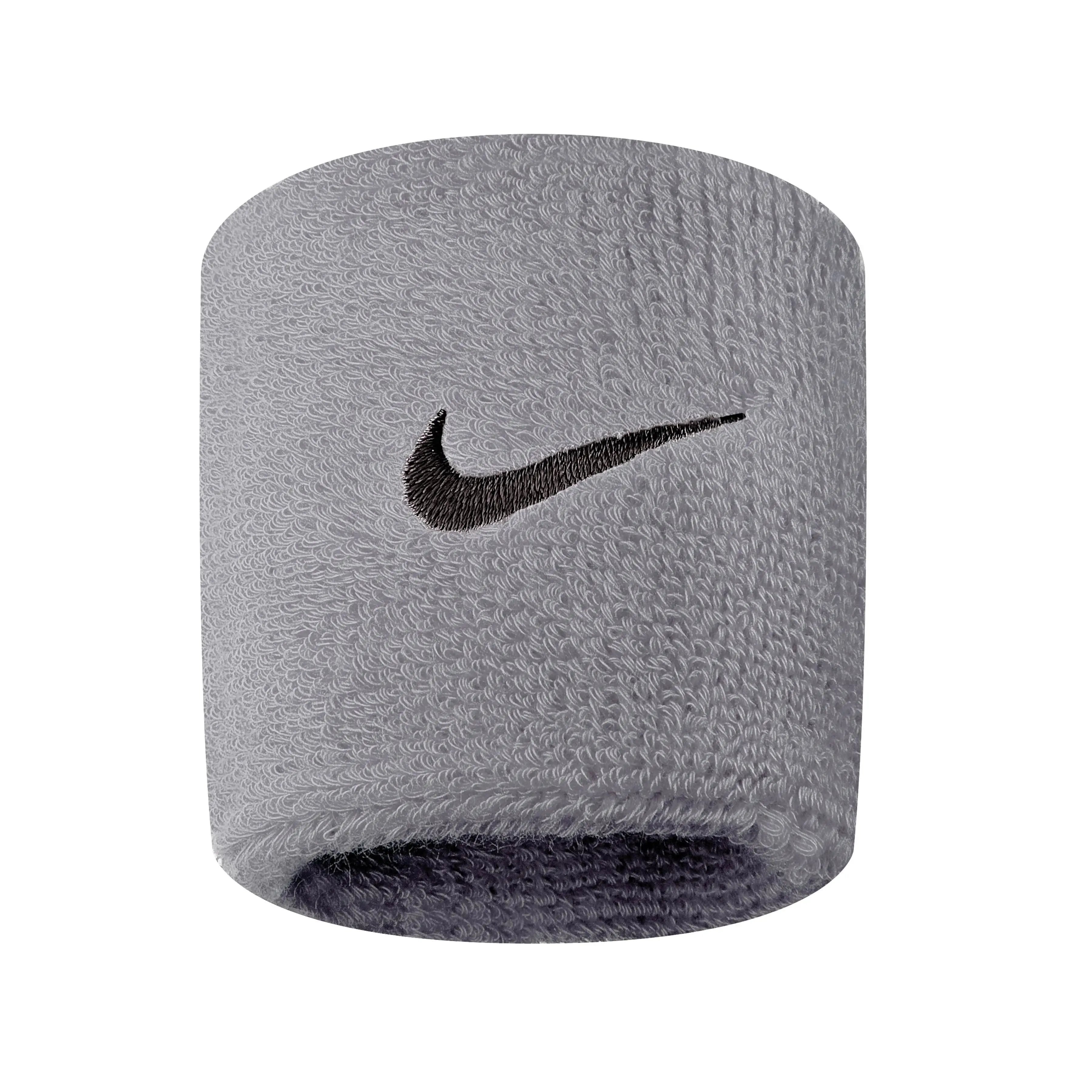 Nike Swoosh Wristbands Wristbands Nike Grey ONE SIZE 