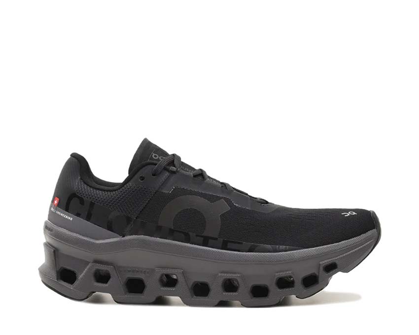 On Cloudmonster W "Black"