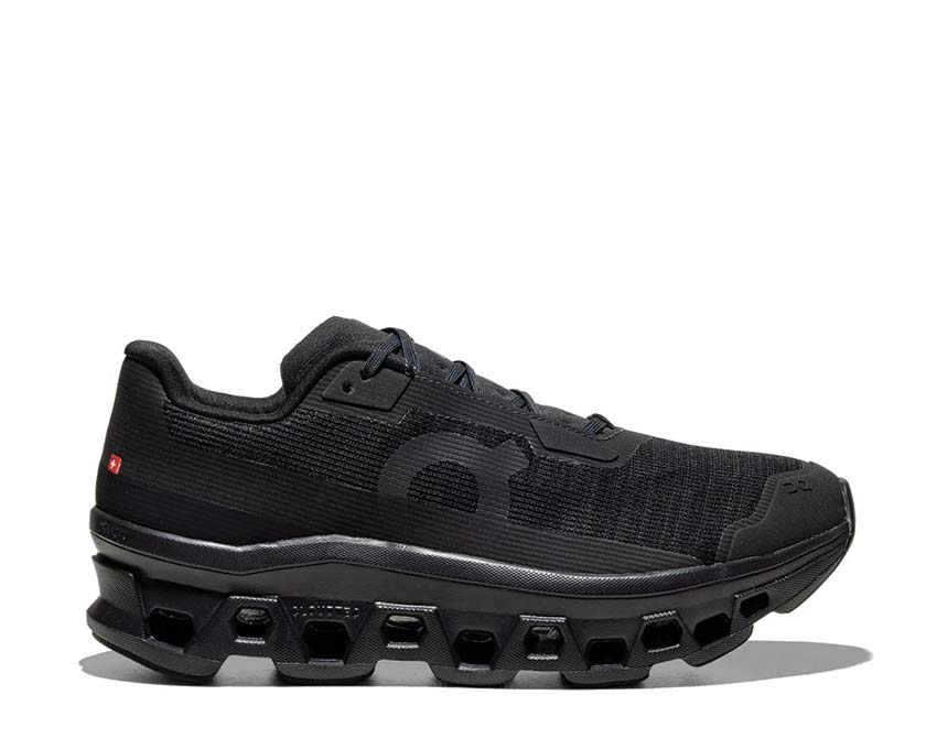 On Cloudmonster Void "Black"