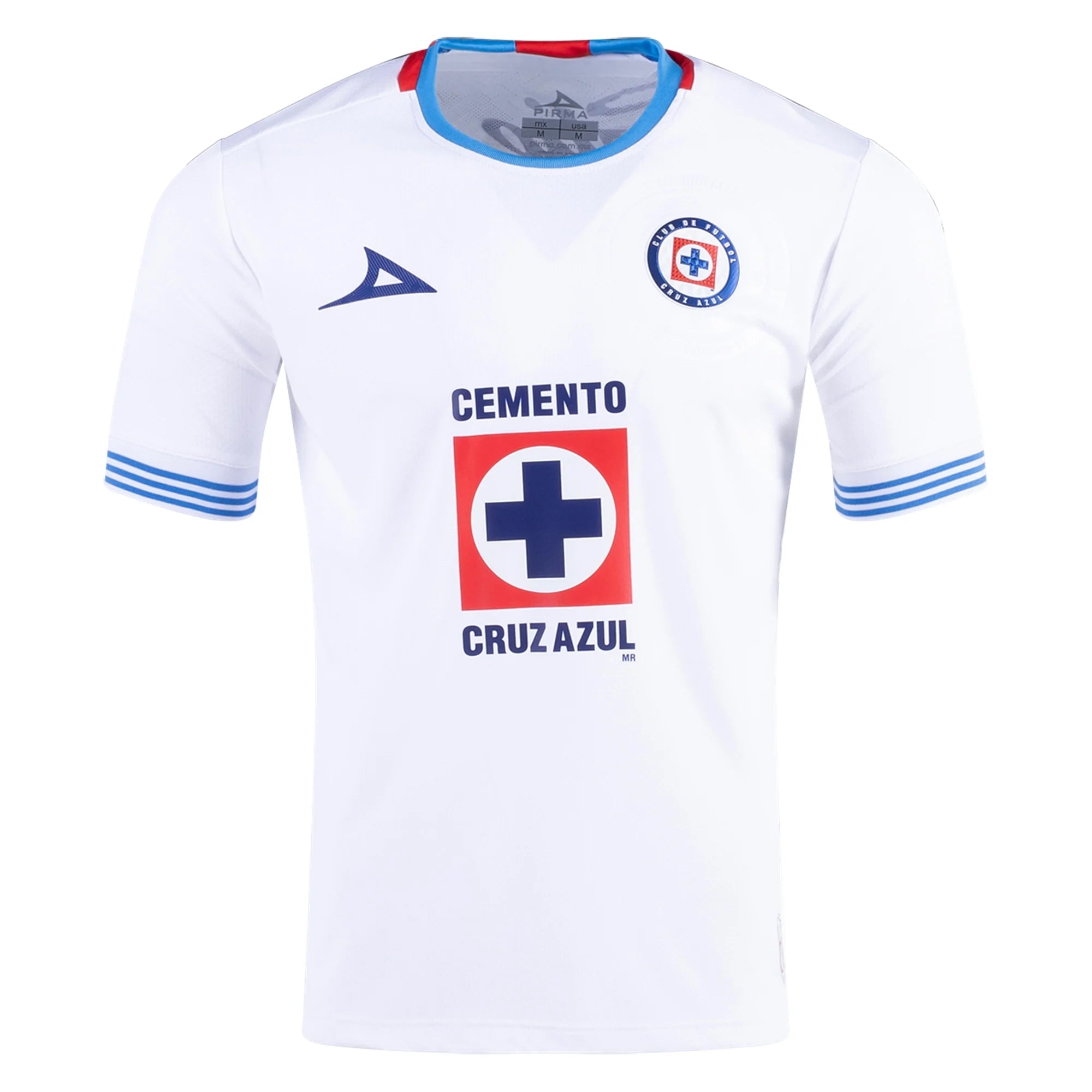 Pirma Lorenzo Faravelli Cruz Azul Away Jersey 24/25 (White/Blue)