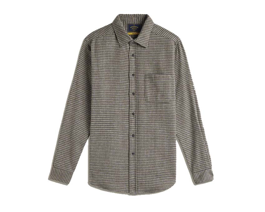 Portuguese Flannel Abstract Pied Poule