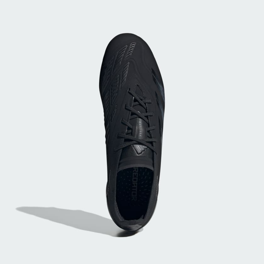 Adidas Predator Low Elite FG - Black/Carbon/Gold
