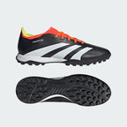adidas Predator League Low TF Turf Soccer Cleat - Core Black/White/Solar Red