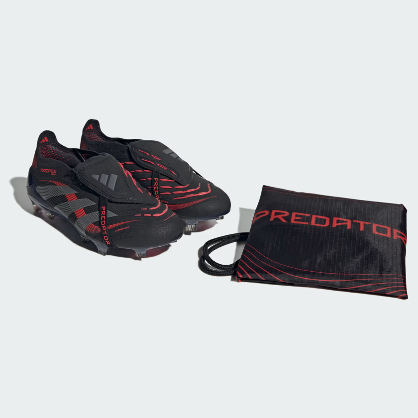 Adidas Predator Elite FG-Black/Lucid Red