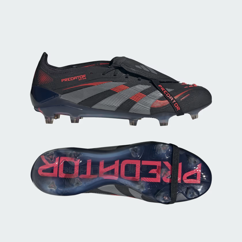 Adidas Predator Elite FG-Black/Lucid Red