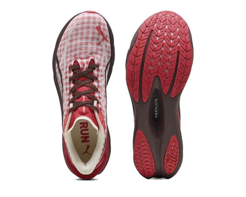 Puma Deviate Nitro 4 Check "For All Time Red"
