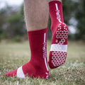 Pure Grip Socks Pro Red Grip Socks Pure Red S 