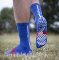 Pure Grip Socks Pro Blue Grip Socks Pure Blue S 