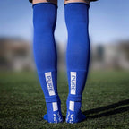 Pure Sleeves Long Blue Soccer Sleeves Pure Blue ONE SIZE 