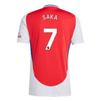 Arsenal 24/25 Home Jersey Official Jerseys adidas Red S SAKA # 7