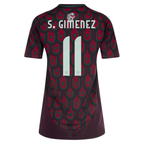 adidas Womens Mexico Santiago Giménez Home Jersey 24/25 (Multicolor)