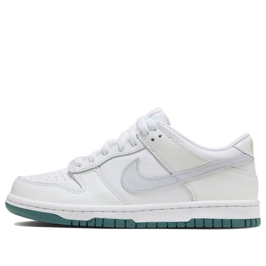 (GS) Nike Dunk Low 'White Grey Teal' FD9911-101