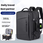 Sac à Dos de Voyage & PC  – Bagage Cabine Étanche, Grande Capacité, Multifonction