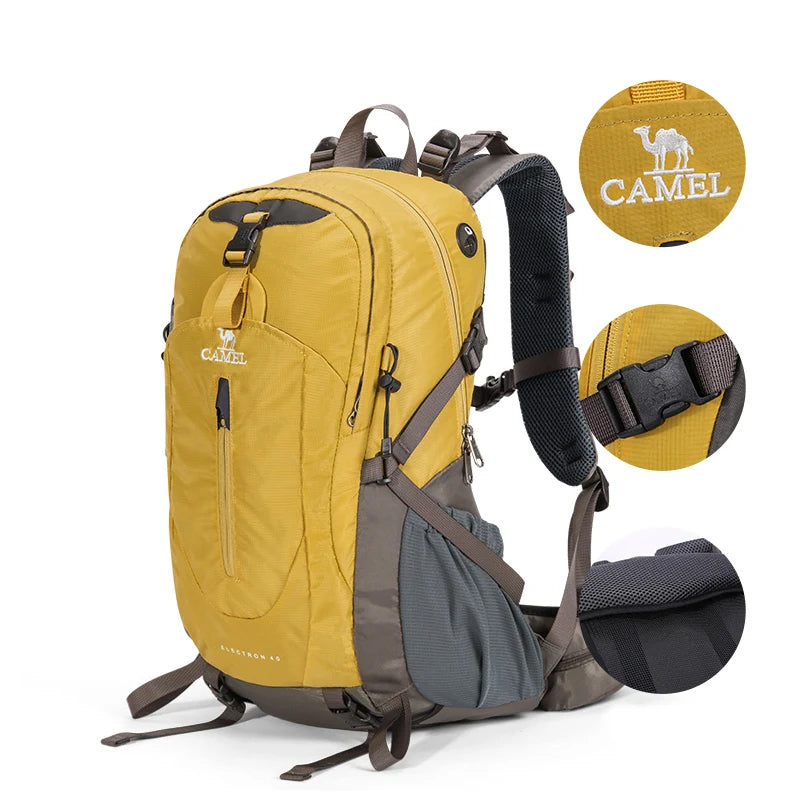 Sac de voyage étanche pour escapade et aventures, idéal pour hommes et femmes.