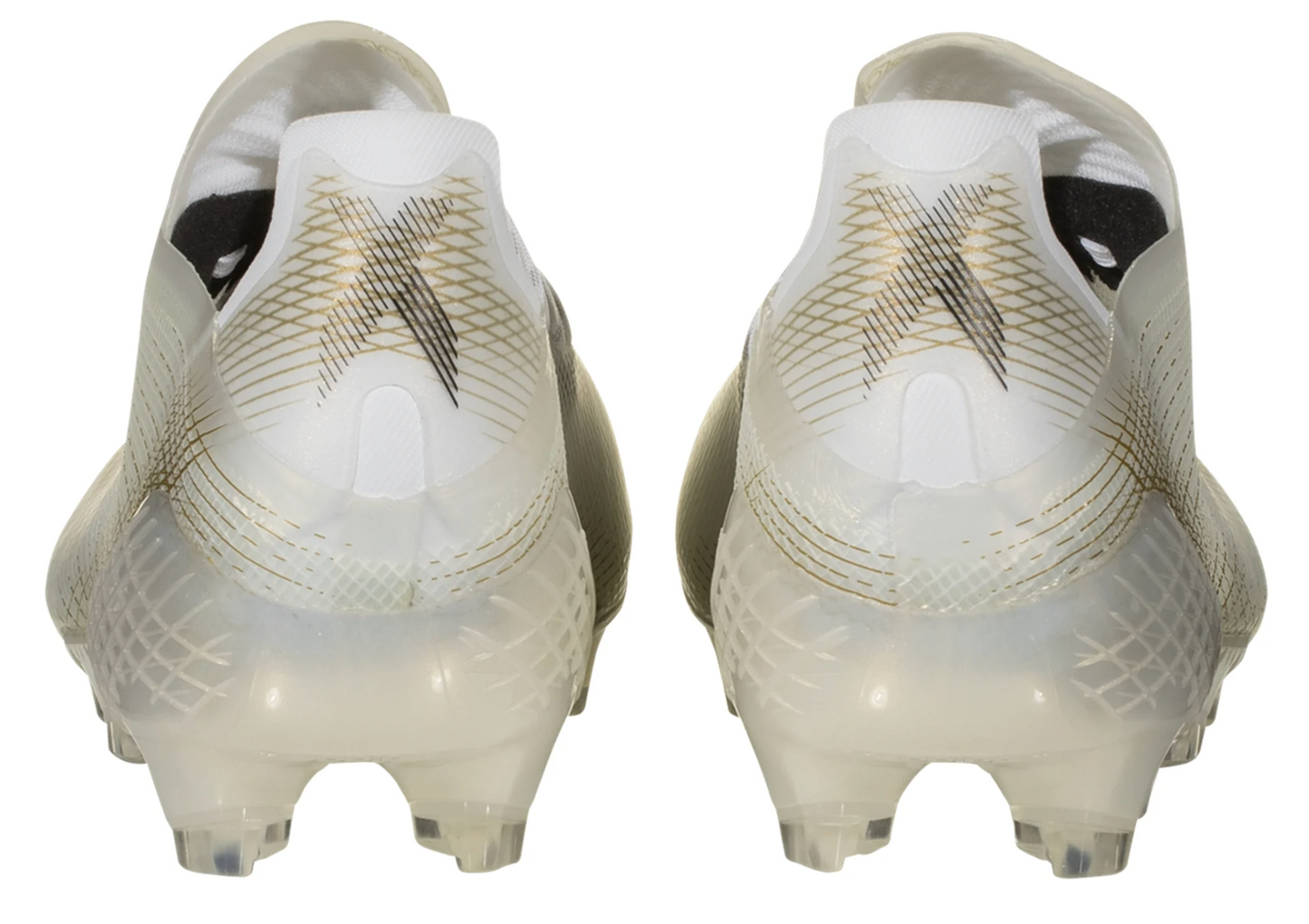 adidas X Ghosted.1 FG - White-MetallicGold-Black