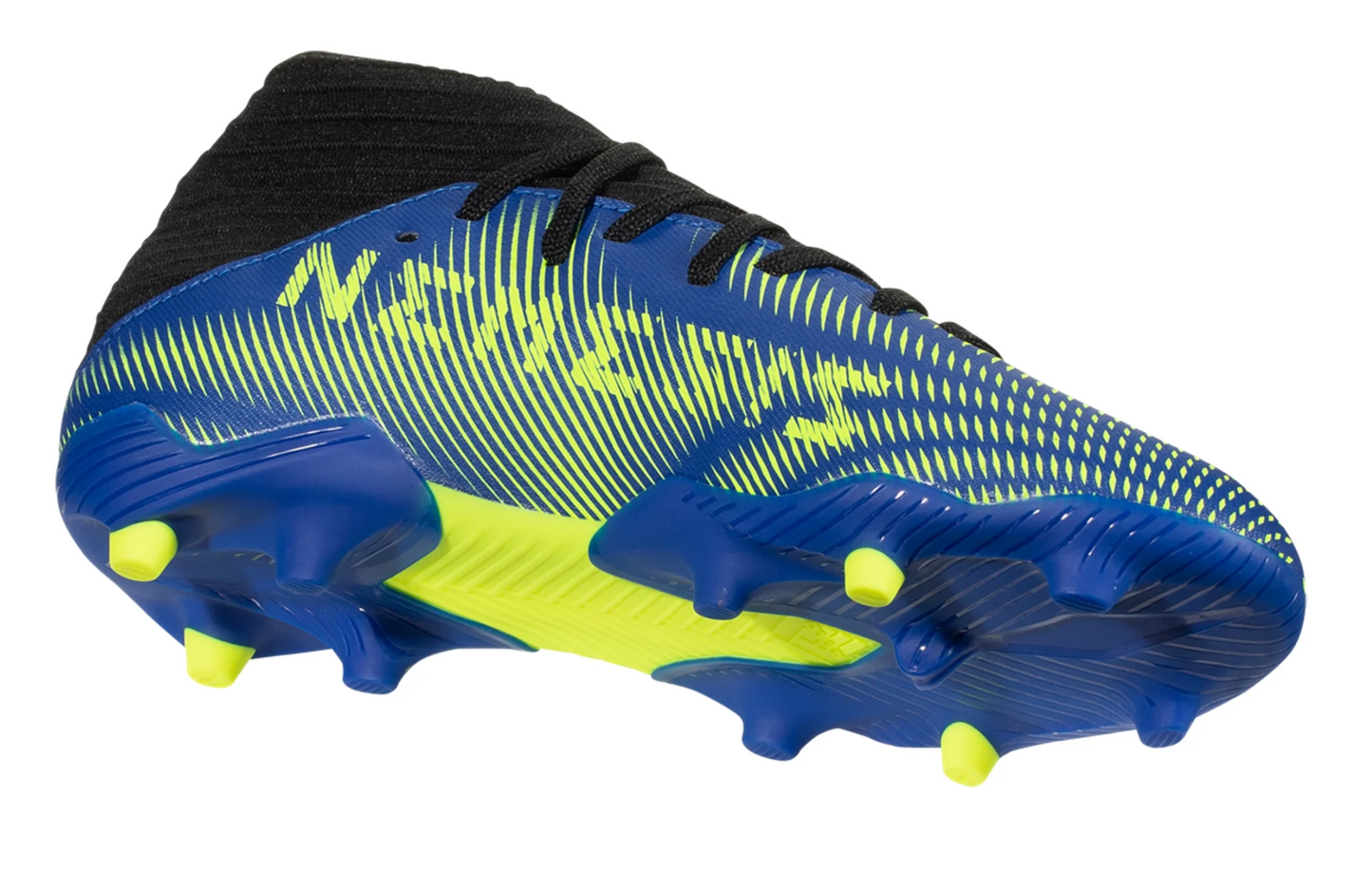 adidas Nemeziz 19.3 JUNIOR Firm Ground Cleat- Team Royal Blue/White/Solar Yellow