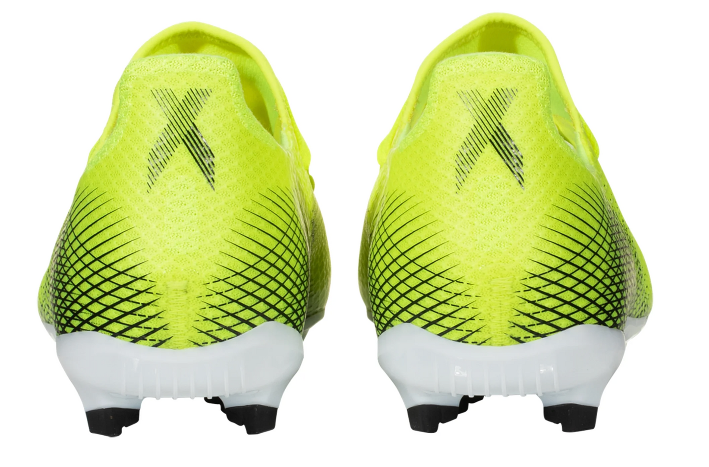 adidas X Ghosted.3 FG JUNIOR Firm Ground Cleat - Solar Yellow/Core Black/Team Royal Blue