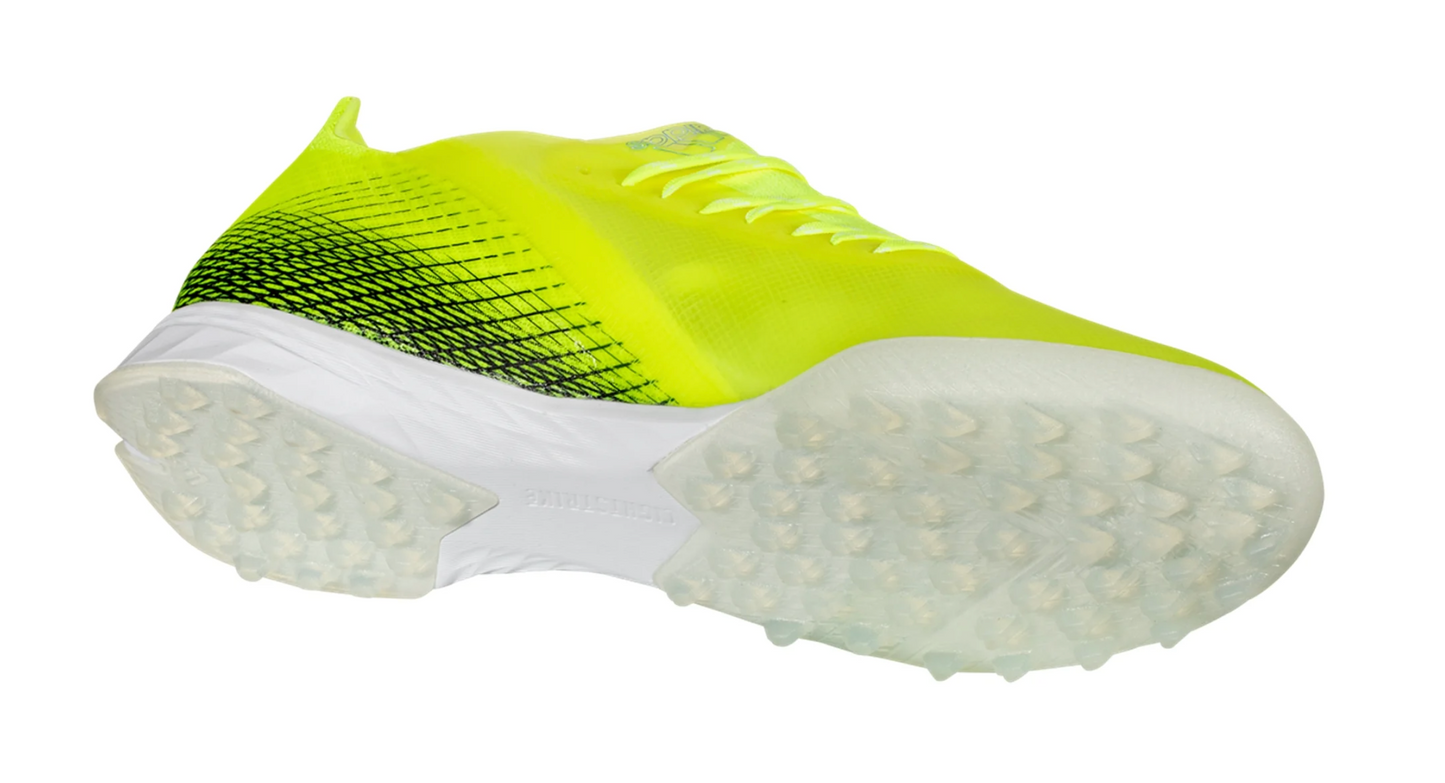 adidas X Ghosted.1 TF Artificial Turf Shoe - Solar Yellow/Core Black/Team Royal Blue