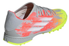 adidas X Speedflow.3 Turf Junior Soccer Shoes - Onix/White/SolarYellow
